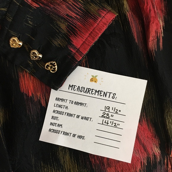 Elegant Black and Red Women's Blouse - Picture 10 of 10